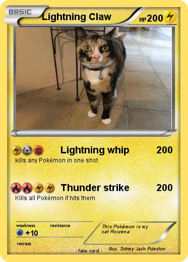 Pokemon Lightning Claw