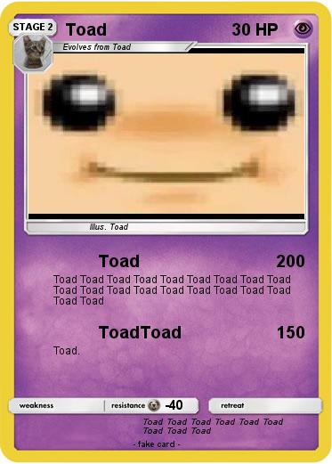 Pokemon Toad