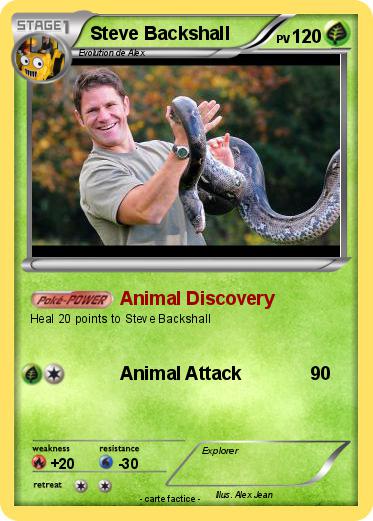 Pokemon Steve Backshall