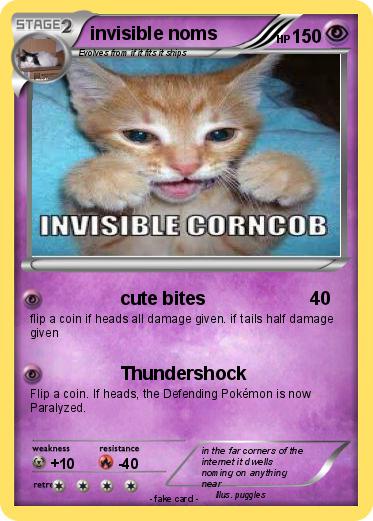 Pokemon invisible noms