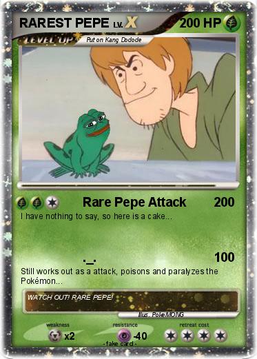 Pokemon RAREST PEPE