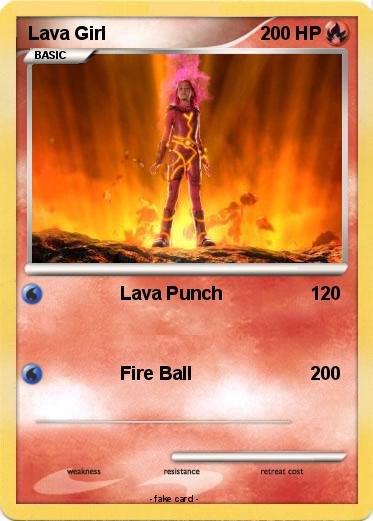 Pokemon Lava Girl