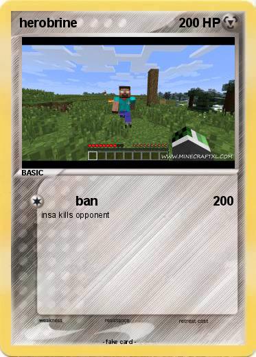 Pokemon herobrine