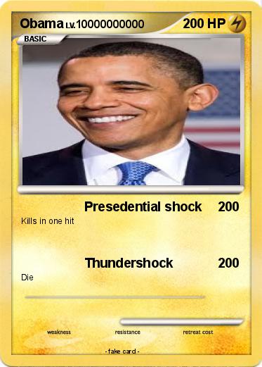Pokemon Obama