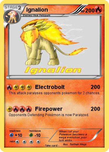 Pokemon Ignalion