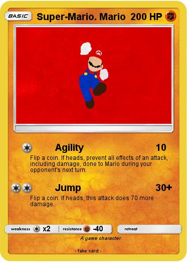 Pokemon Super-Mario. Mario