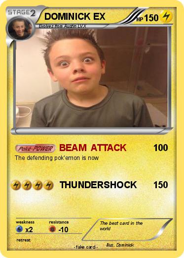 Pokemon DOMINICK EX