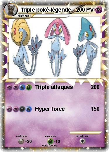 Pokemon Triple poké-légende