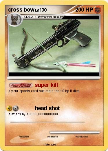 Pokemon cross bow