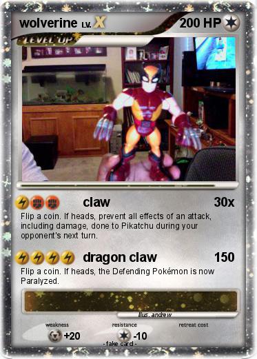 Pokemon wolverine