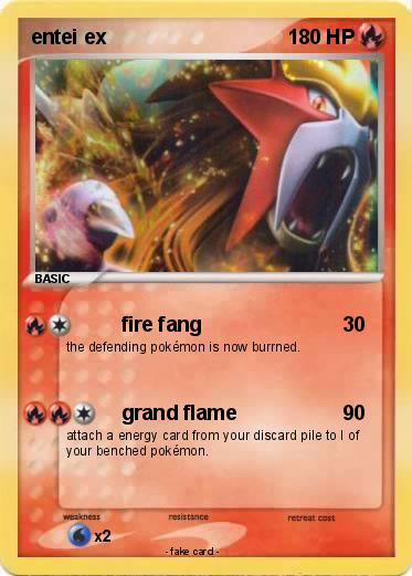 Pokemon entei ex