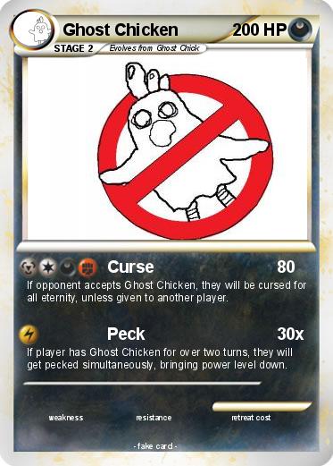 Pokemon Ghost Chicken
