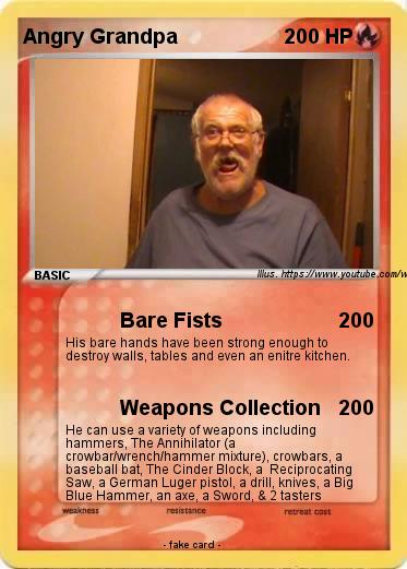 Pokemon Angry Grandpa