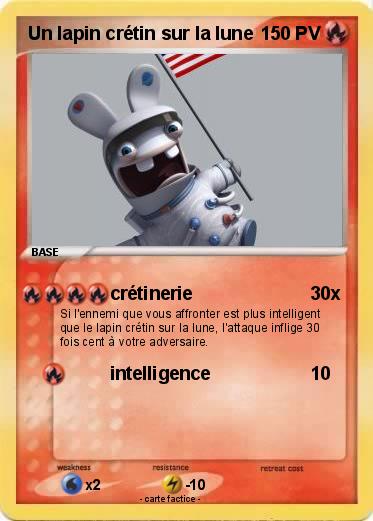 Pokemon Un lapin crétin sur la lune