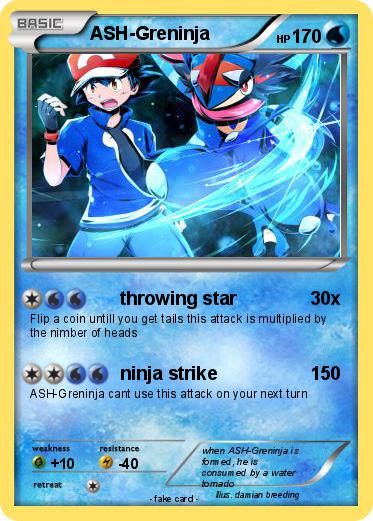 Pokemon ASH-Greninja