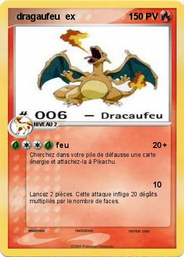 Pokemon  dragaufeu  ex