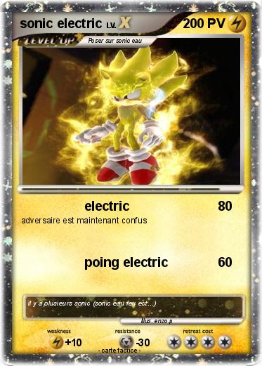 Pokemon sonic electric