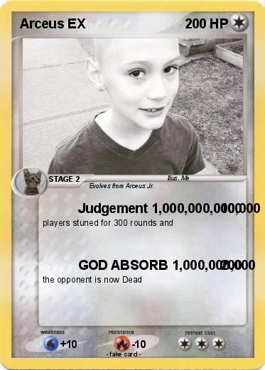Pokemon Arceus EX