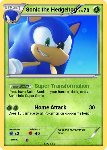 Pokemon Sonic the Hedgehog