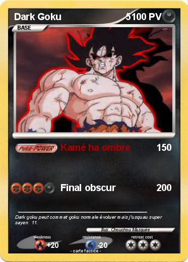 Pokemon Dark Goku                         5
