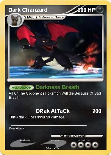 Pokemon Dark Charizard