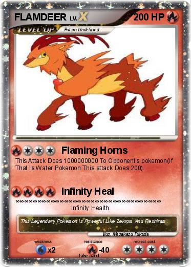 Pokemon FLAMDEER