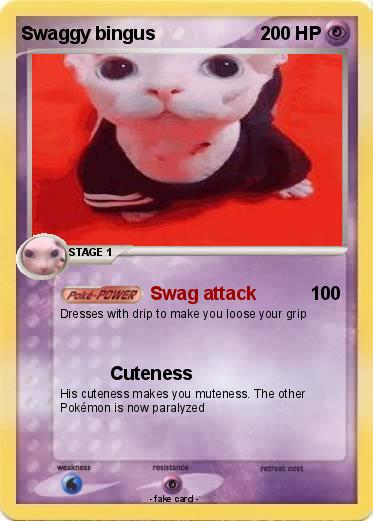 Pokemon Swaggy bingus