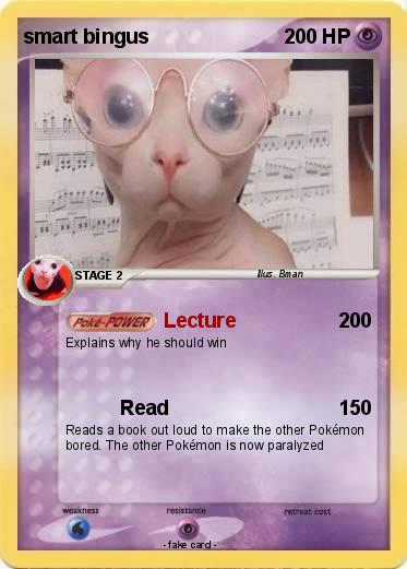 Pokemon smart bingus