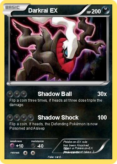 Pokemon Darkrai EX