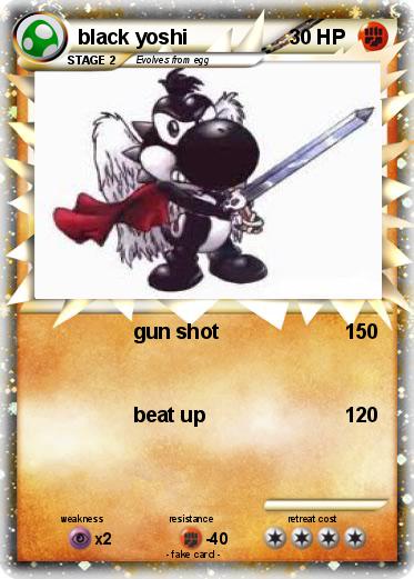 Pokemon black yoshi
