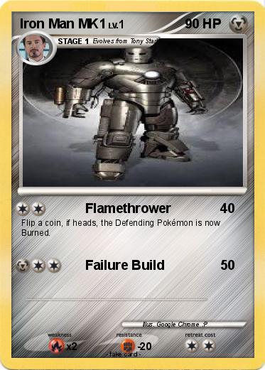 Pokemon Iron Man MK1