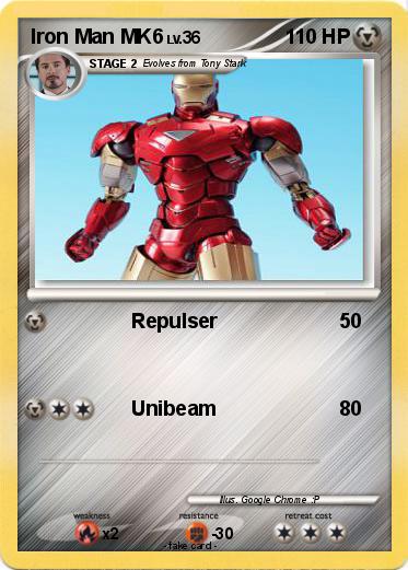 Pokemon Iron Man MK6