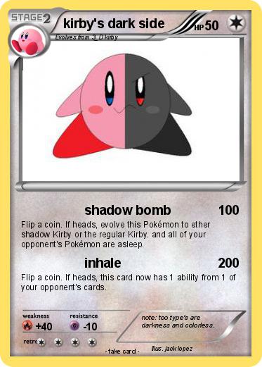 Pokemon kirby's dark side