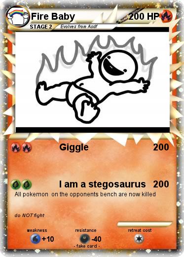 Pokemon Fire Baby