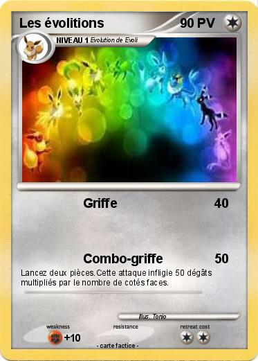 Pokemon Les évolitions