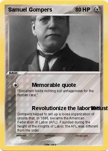 Pokemon Samuel Gompers