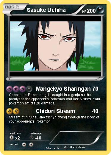 Pokemon Sasuke Uchiha