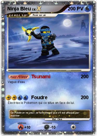 Pokemon Ninja Bleu