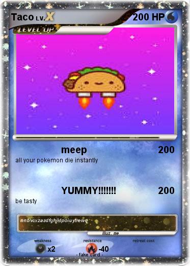 Pokemon Taco