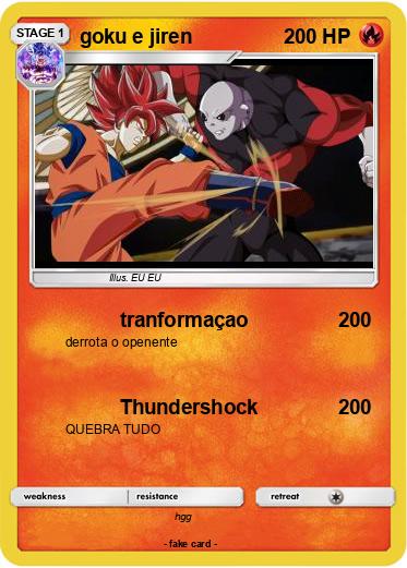 Pokemon goku e jiren