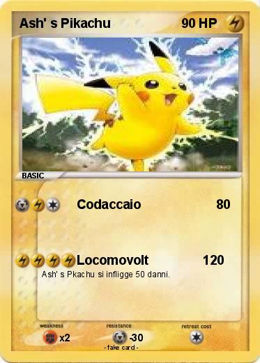 Pokemon Ash' s Pikachu