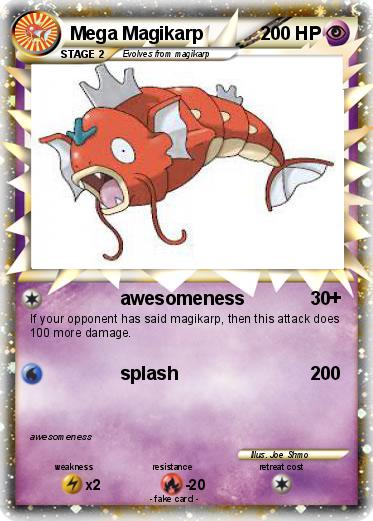 Pokemon Mega Magikarp