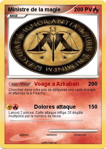 Pokemon Ministre de la magie