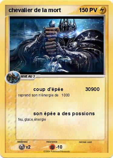 Pokemon chevalier de la mort
