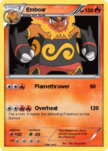 Pokemon Emboar