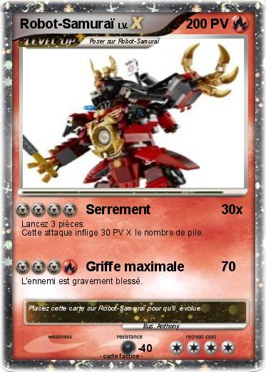 Pokemon Robot-Samuraï