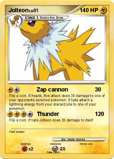 Pokemon Jolteon