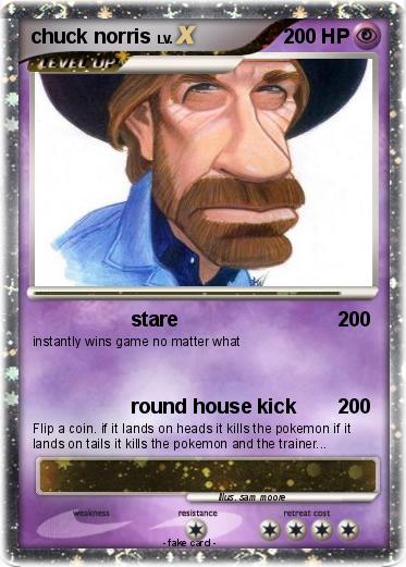 Pokemon chuck norris