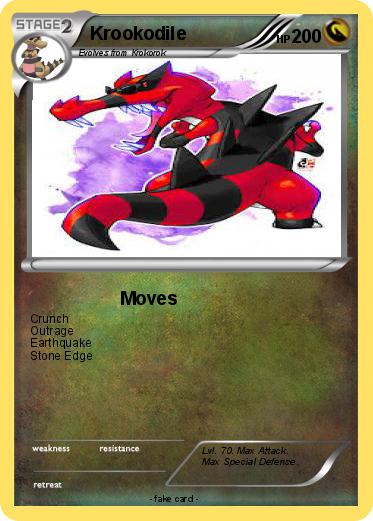 Pokemon Krookodile