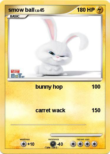 Pokemon smow ball